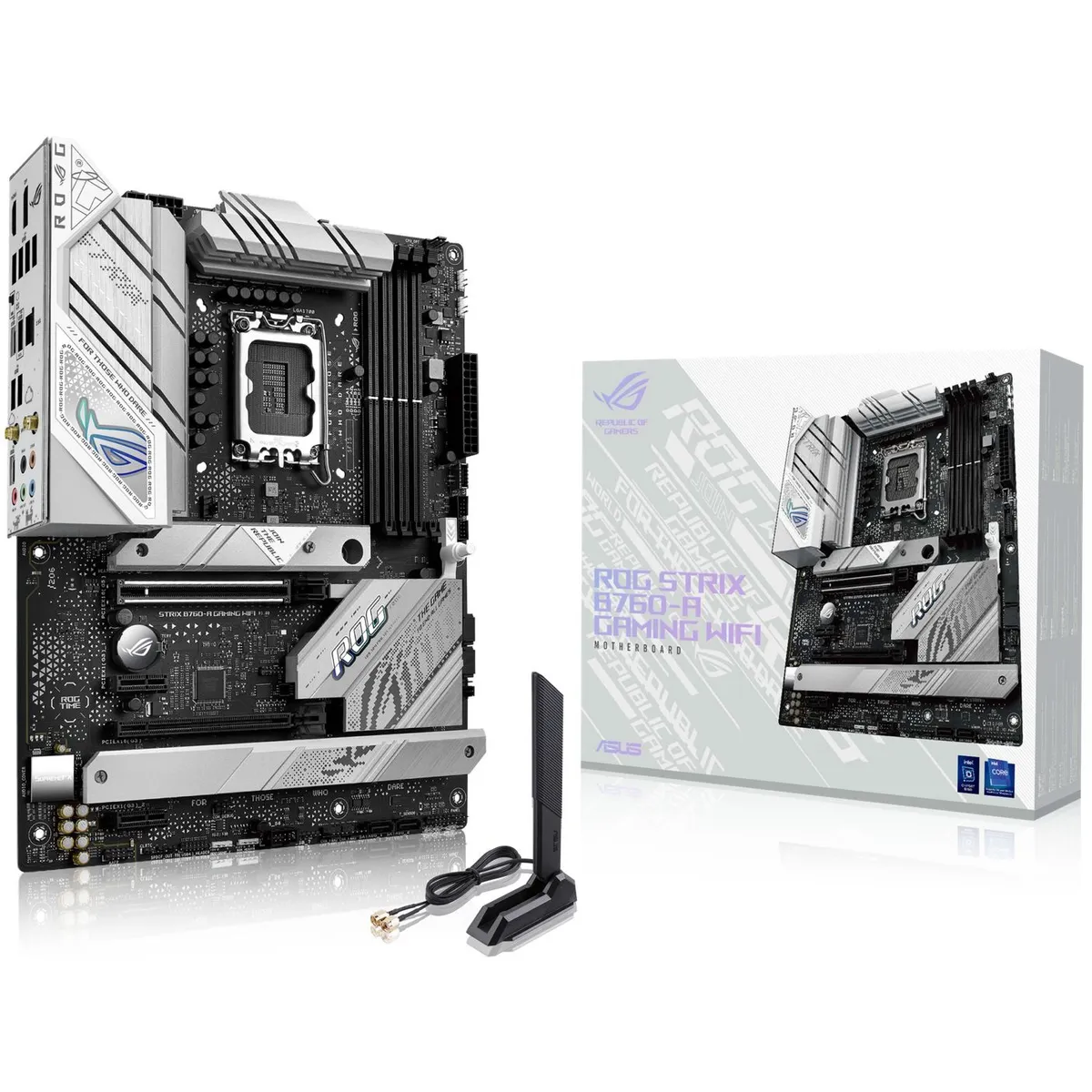 Материнська плата Asus ROG Strix B760-A Gaming WiFi Socket 1700 - мініатюра 7