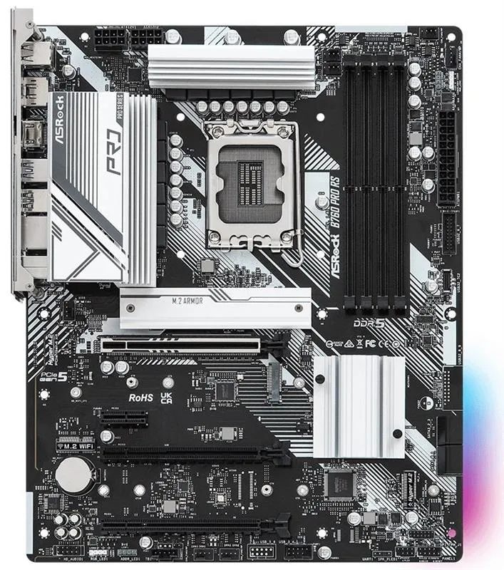 Материнська плата ASRock B760 Pro RS Socket 1700 - мініатюра 3