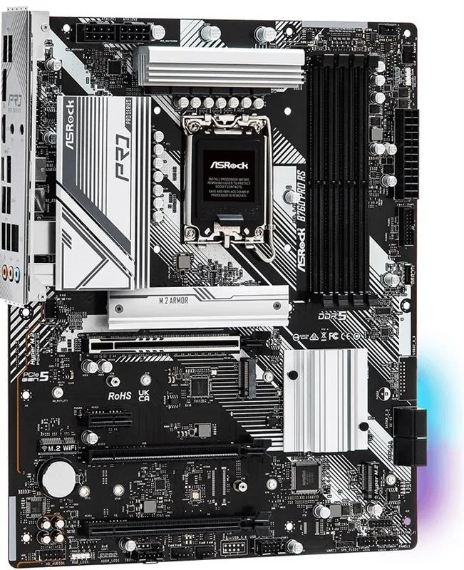 Материнська плата ASRock B760 Pro RS Socket 1700 - мініатюра 4