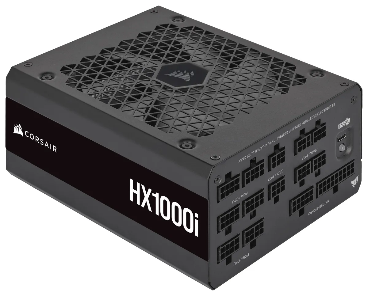 Блок живлення Corsair HX1000i PCIE5 (CP-9020259-EU) 1000W - мініатюра 2