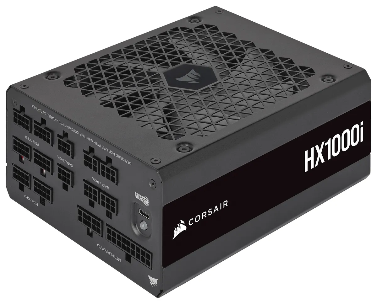 Блок живлення Corsair HX1000i PCIE5 (CP-9020259-EU) 1000W - мініатюра 5
