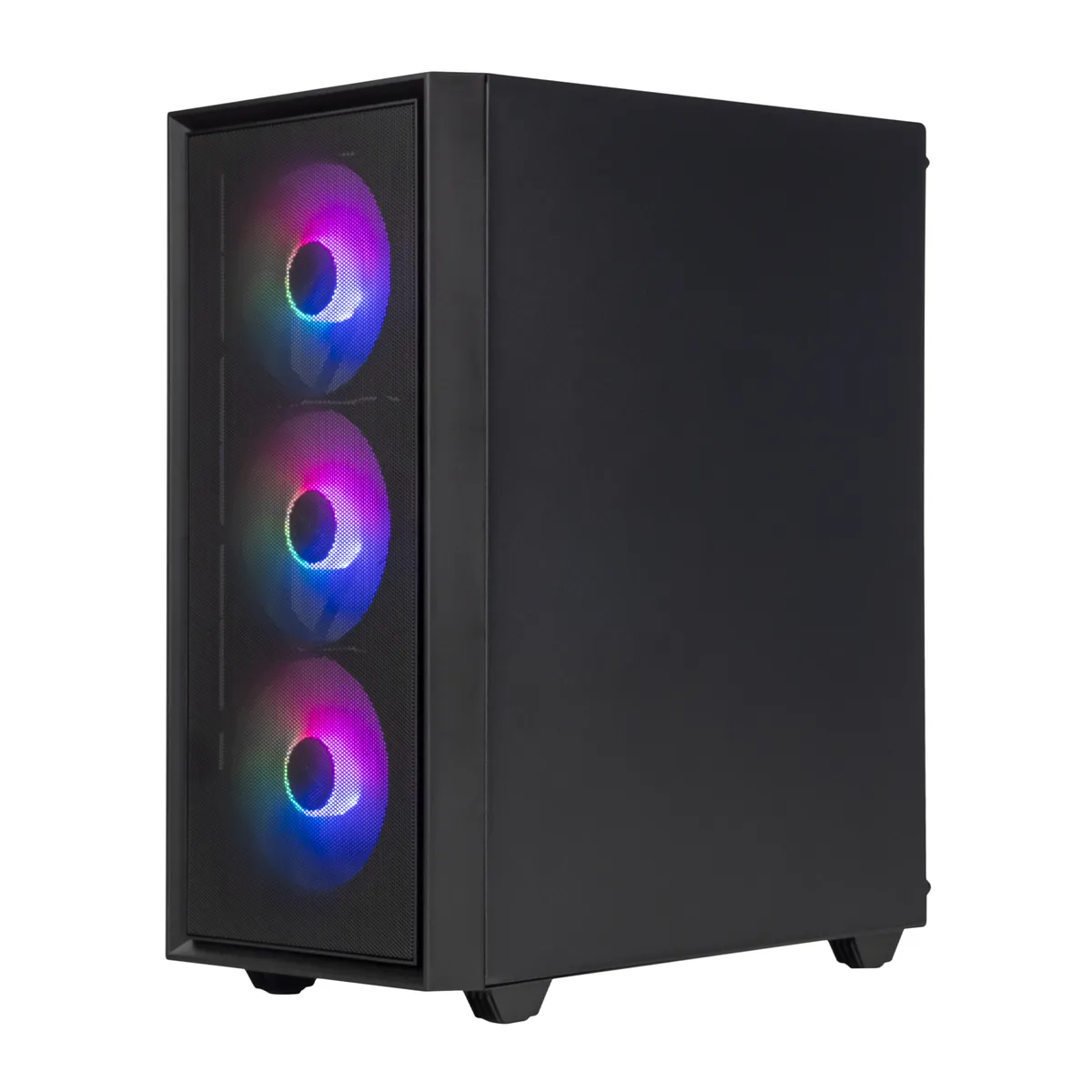 Корпус Prologix E107 Tempered Glass Black без БЖ - мініатюра 3