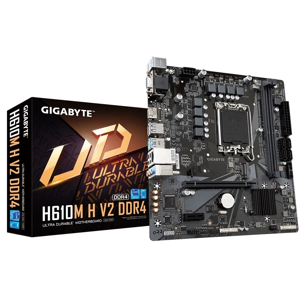 Материнська плата Gigabyte H610M H V2 DDR4 Socket 1700 - мініатюра 5