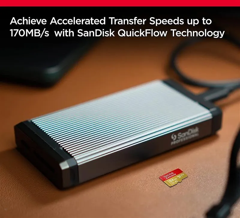 Карта пам`ятi MicroSDXC512GB C10 UHS-I SanDisk Extreme V30 U3 R190/W130MB/s + SD (SDSQXAV-512G-GN6MA) - мініатюра 7