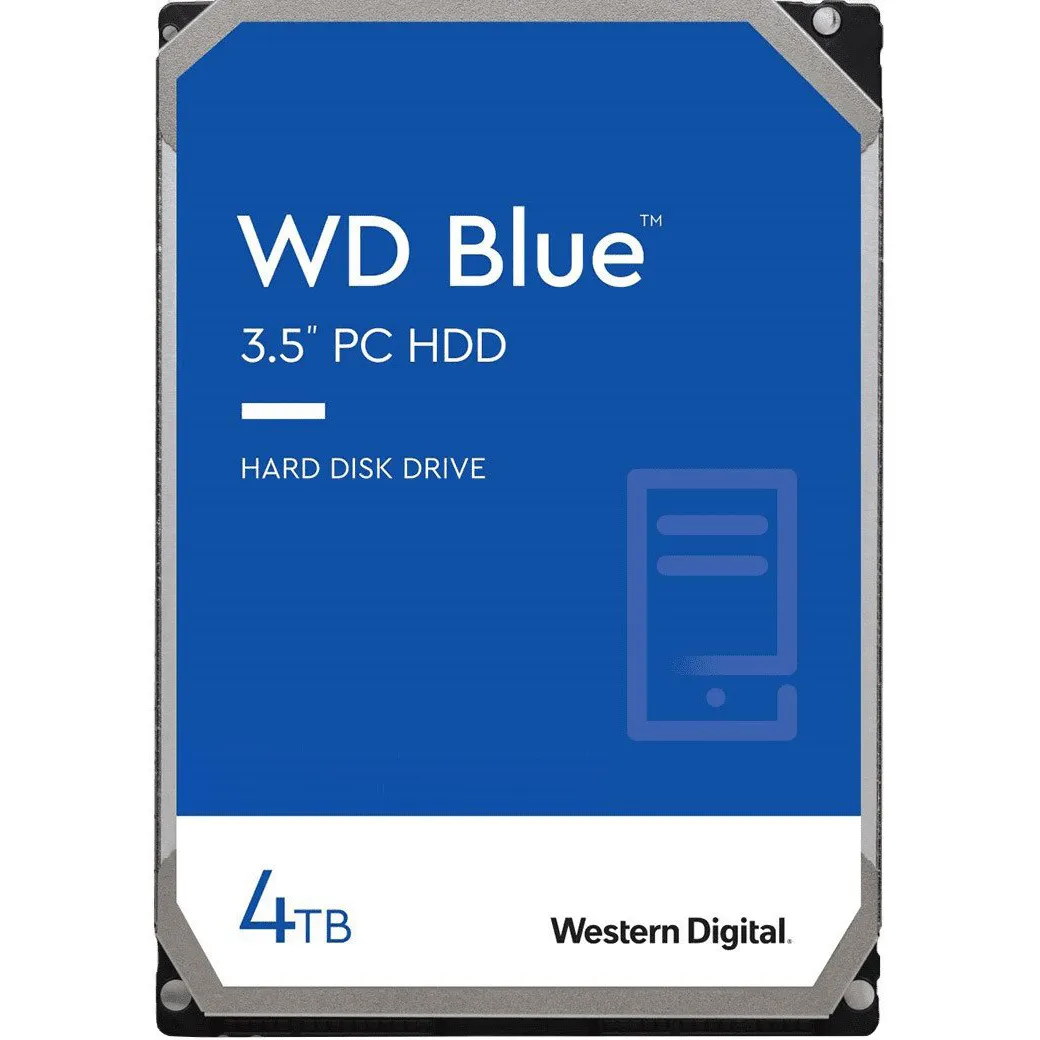 Накопичувач HDD SATA 4.0TB WD Blue 5400rpm 256MB (WD40EZAX) - мініатюра 2