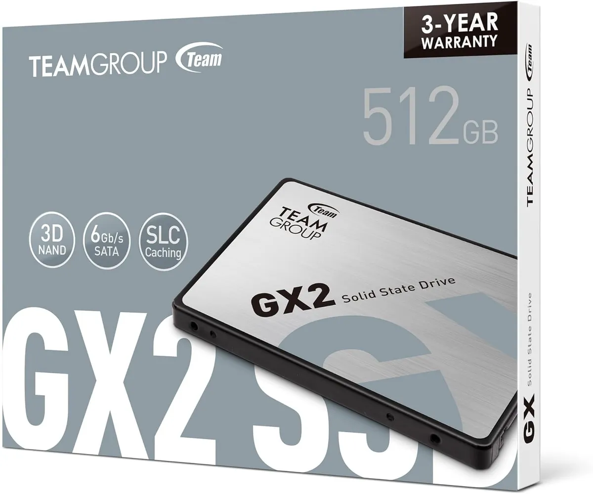 Накопичувач SSD  512GB Team GX2 2.5" SATAIII TLC (T253X2512G0C101) - мініатюра 5