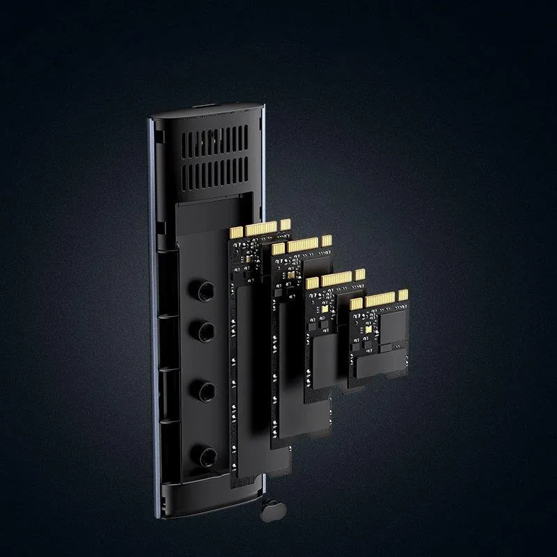 Зовнішня кишеня Ugreen для SSD M.2 (NVMe) M-Key 3.1 Gen2 CM400 Gray (10902) - мініатюра 3