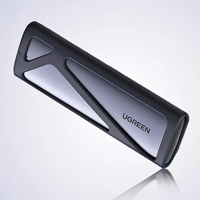 Зовнішня кишеня Ugreen для SSD M.2 (NVMe) M-Key 3.2 Gen2 CM400 Gray (90264) - мініатюра 2