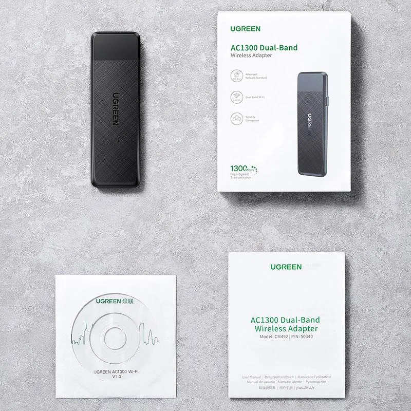 Бездротовий адаптер Ugreen CM492 (50340) - мініатюра 4