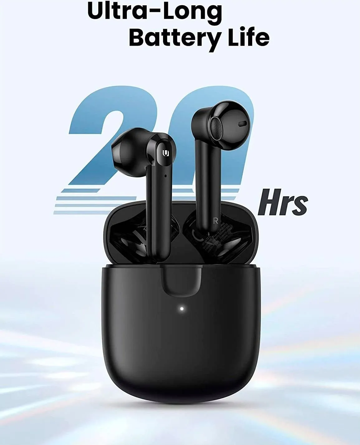 Bluetooth-гарнітура Ugreen WS105 Black (80653) - мініатюра 4