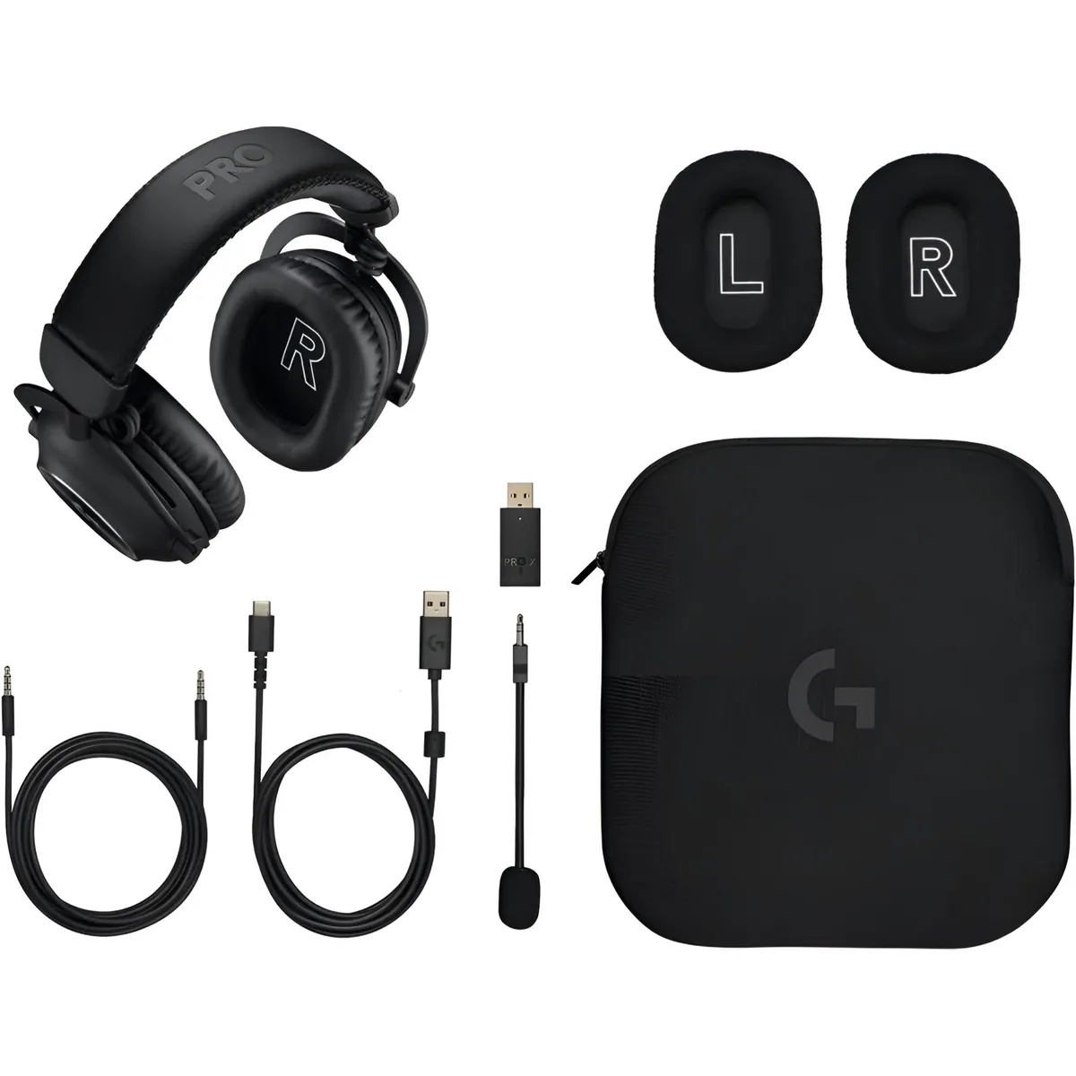 Гарнітура Logitech G Pro X2 Wireless LightSpeed Black (981-001263) - мініатюра 19