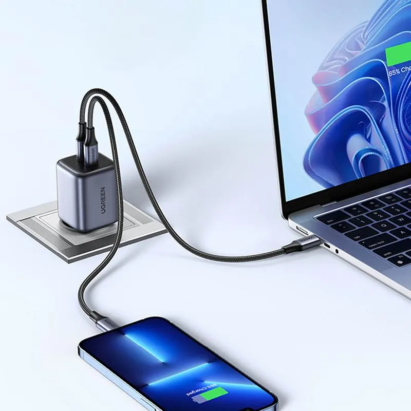 Зарядний пристрій Ugreen CD294 Gray (90573) - мініатюра 4