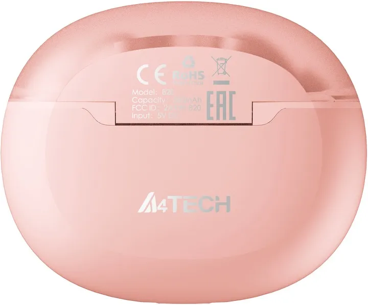 Bluetooth-гарнітура A4Tech B27 Baby Pink - мініатюра 5