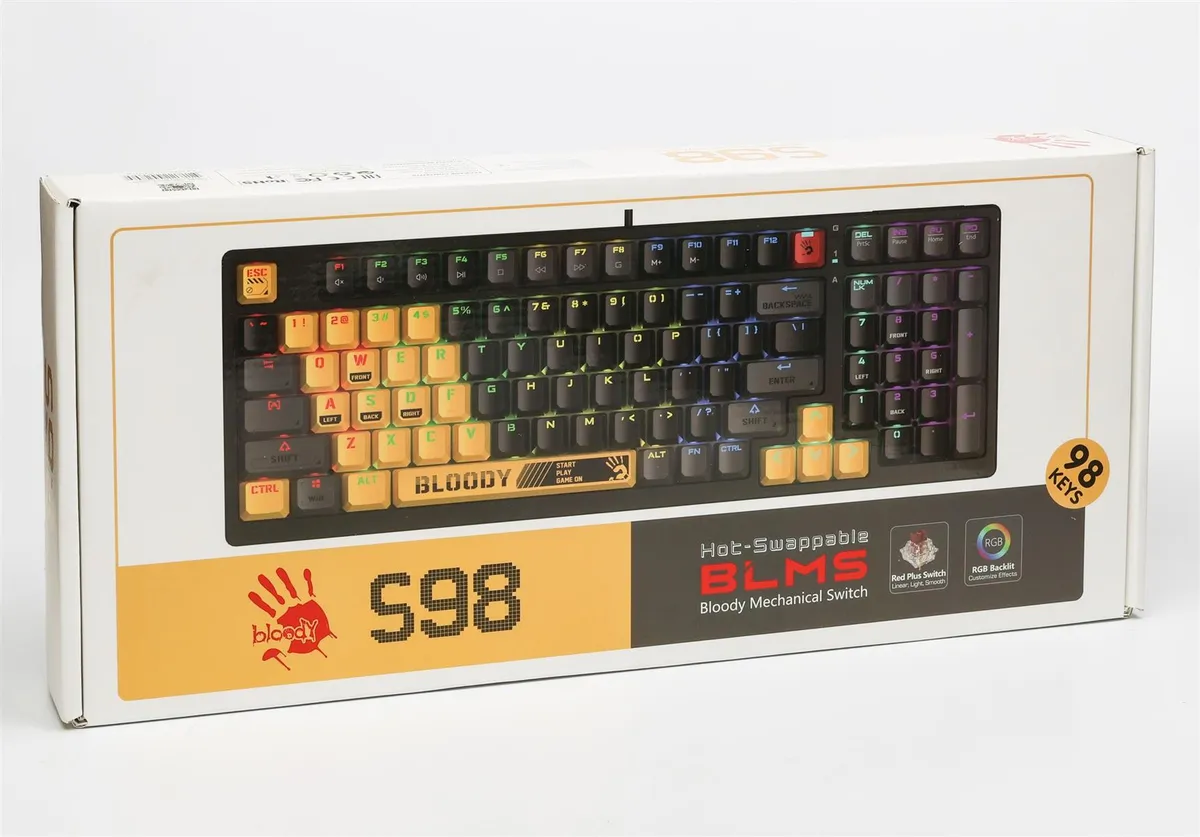 Клавіатура Bloody S98 Sports Lime - мініатюра 11