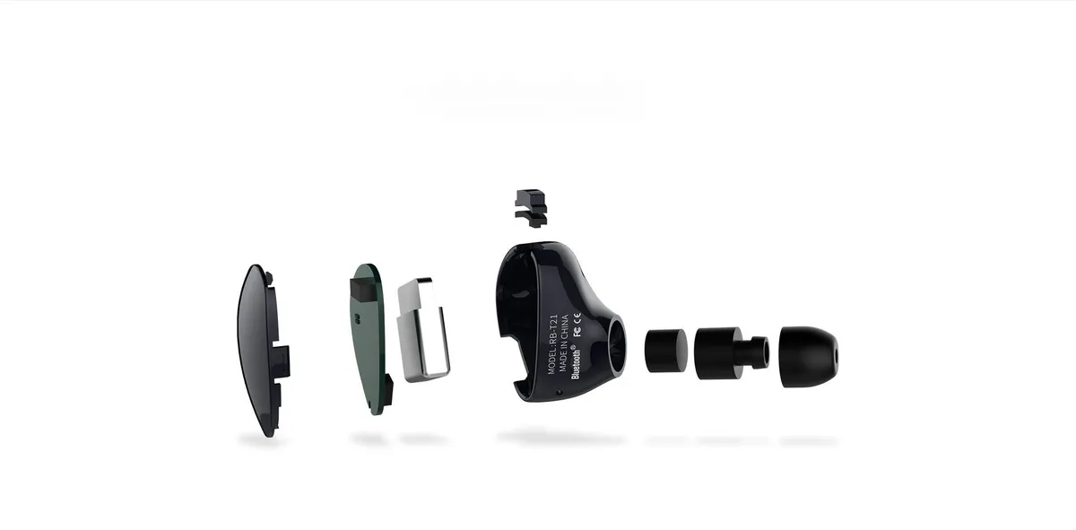 Bluetooth-гарнітура Remax RB-T21 Black (6954851287919) - мініатюра 5