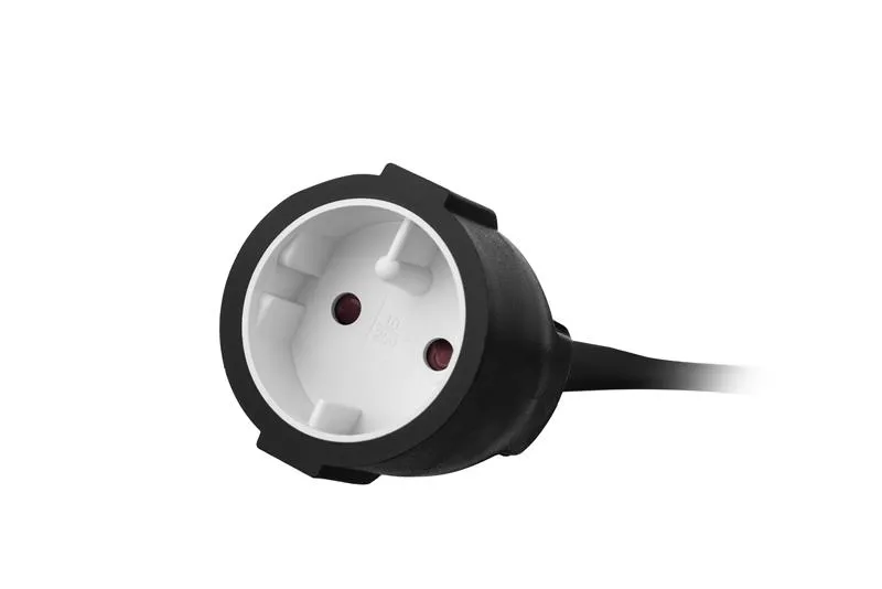 Мережевий подовжувач 2E 1XCEE7/17, 2G*1.0мм, 15м, black (2E-PC210M15) - зображення 1
