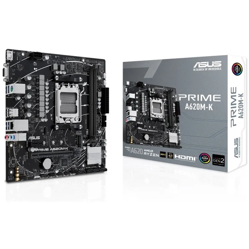 Материнська плата Asus Prime A620M-K Socket AM5 - мініатюра 5