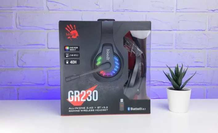 Bluetooth-гарнітура A4Tech Bloody GR230 Black - мініатюра 13