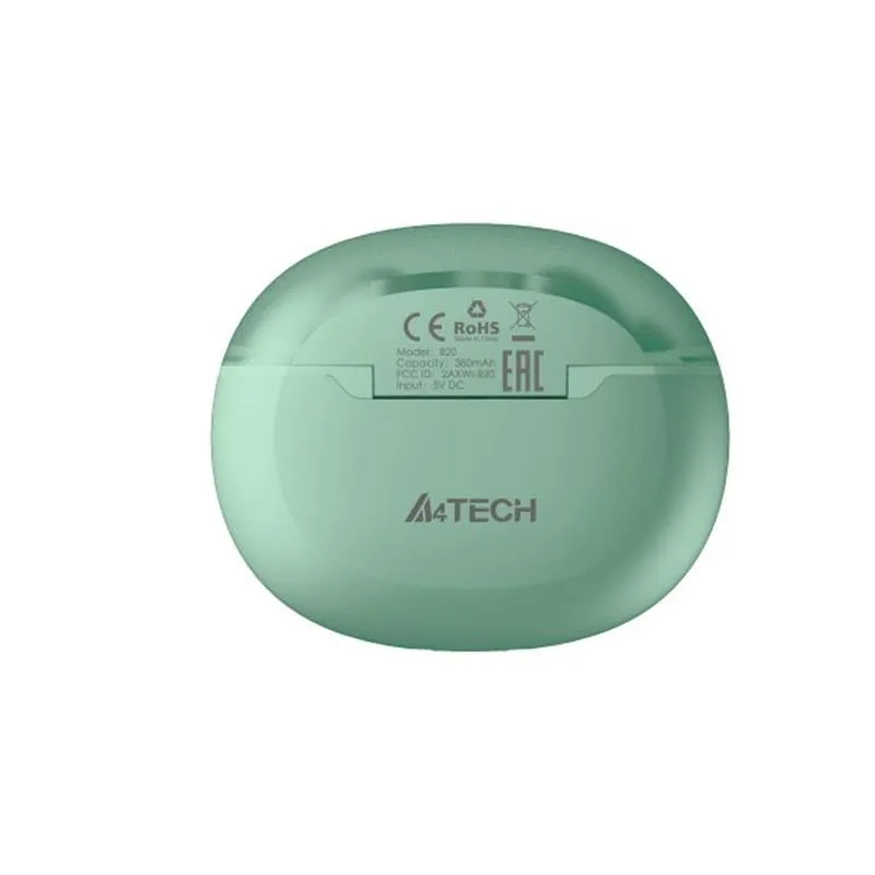 Bluetooth-гарнітура A4Tech B20 Mint Green - мініатюра 3