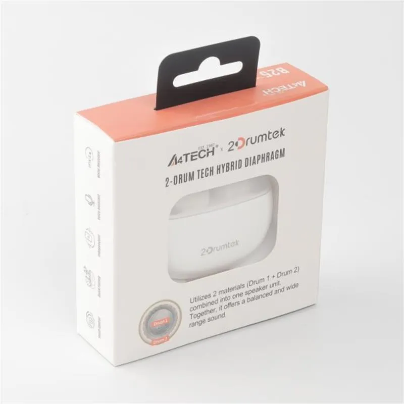 Bluetooth-гарнітура A4Tech B25 Grayish White - мініатюра 7