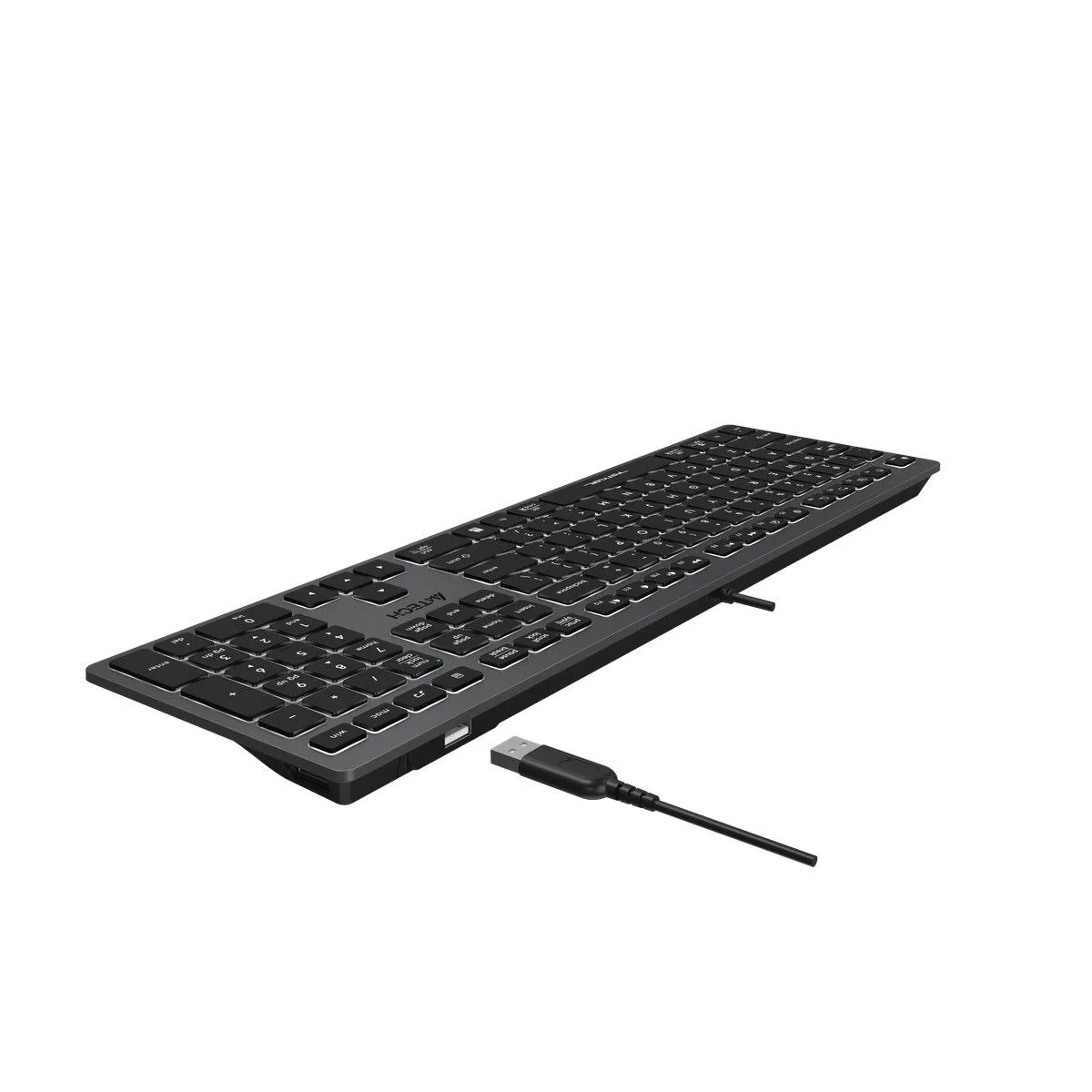 Клавіатура A4Tech Fstyler FX60 White Neon Backlit - мініатюра 8