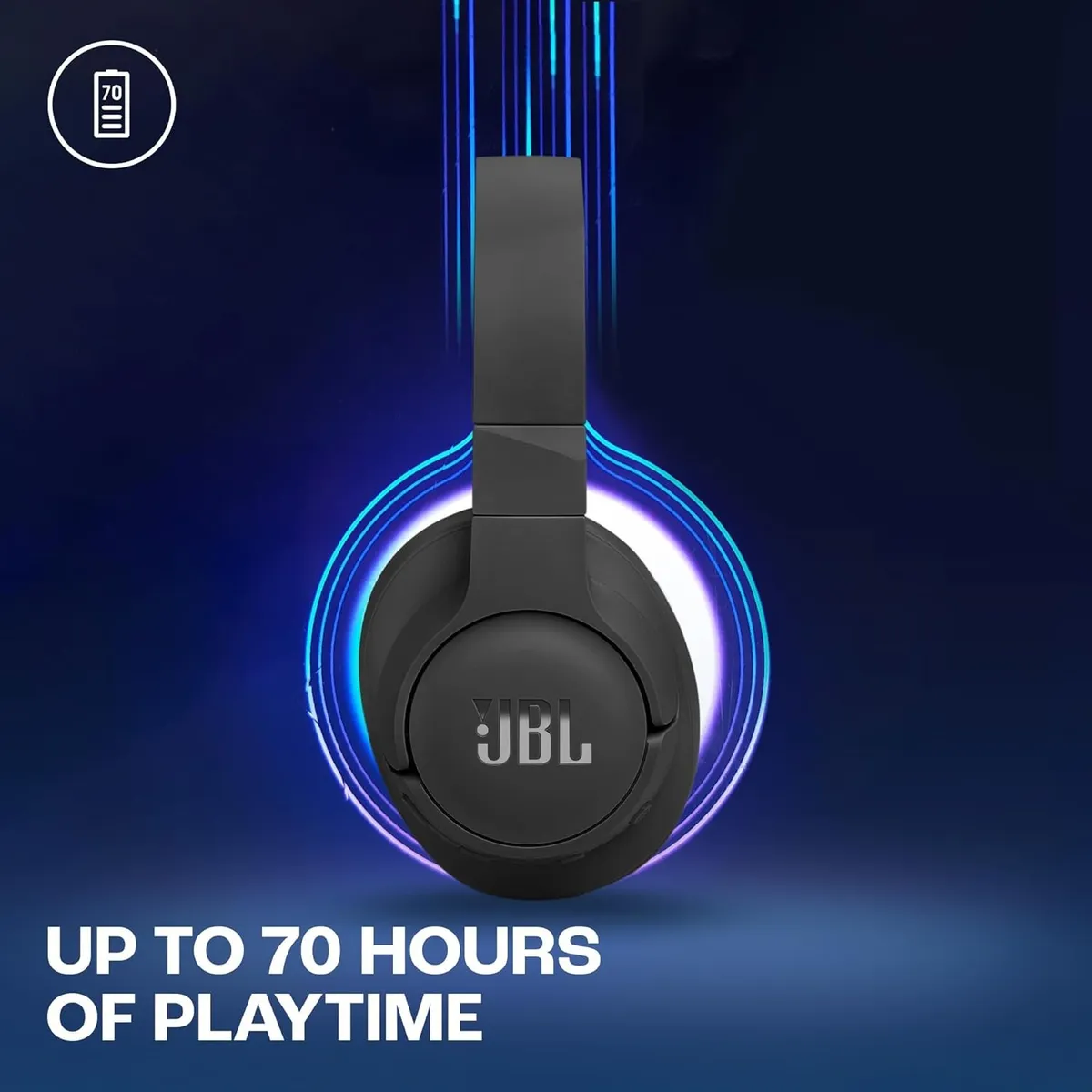 Bluetooth-гарнітура JBL T770NC Black (JBLT770NCBLK) - мініатюра 12