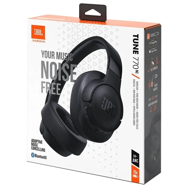 Bluetooth-гарнітура JBL T770NC Black (JBLT770NCBLK) - мініатюра 8