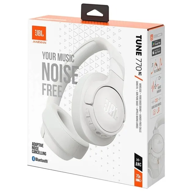 Bluetooth-гарнітура JBL T770NC White (JBLT770NCWHT) - мініатюра 13