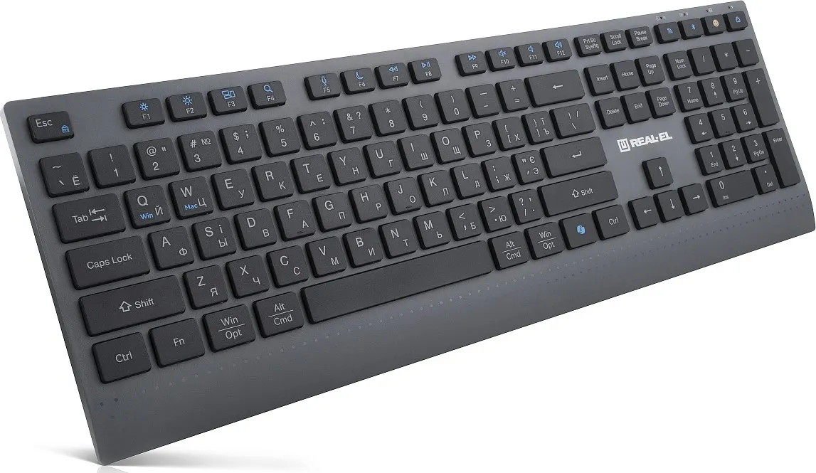 Клавіатура бездротова REAL-EL RK-715W - мініатюра 2