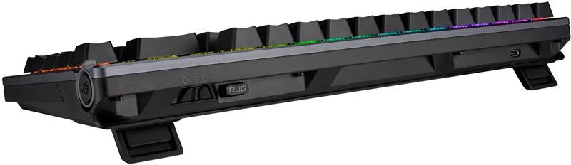 Клавіатура бездротова Asus ROG Azoth RGB WL BT Black (90MP0316-BKUA01) - мініатюра 7