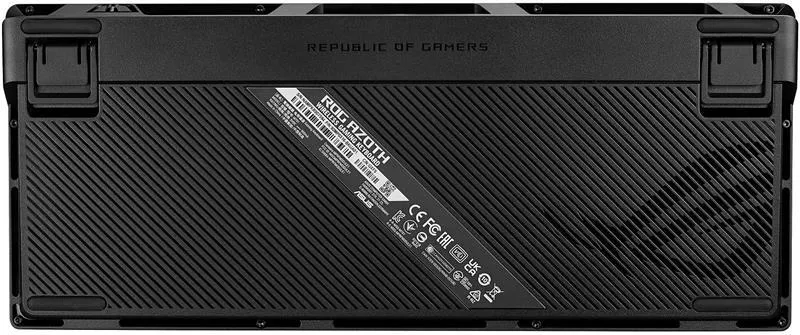 Клавіатура бездротова Asus ROG Azoth RGB WL BT Black (90MP0316-BKUA01) - мініатюра 9