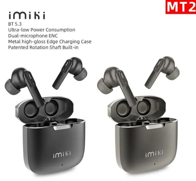 Bluetooth-гарнітура iMiki MT2 Black - мініатюра 4
