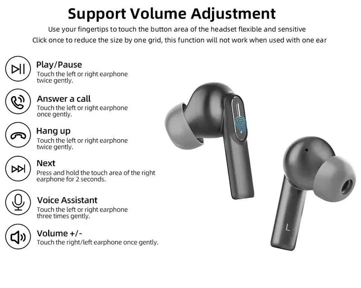 Bluetooth-гарнітура iMiki MT2 Black - мініатюра 6
