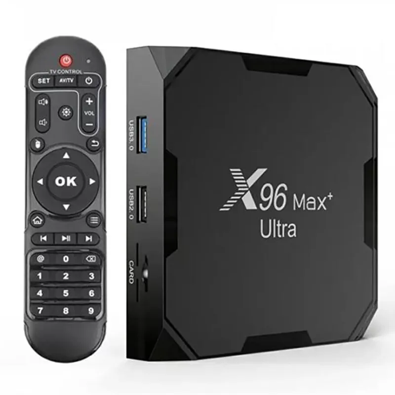 HD медіаплеєр X96 MAX+ Ultra Android TV (905x4/4GB/64GB) - мініатюра 6