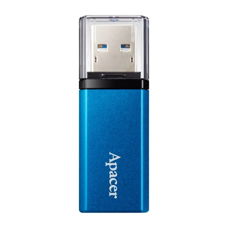 Флеш-накопичувач USB3.2 32GB Apacer AH25C Ocean Blue (AP32GAH25CU-1) - мініатюра 2