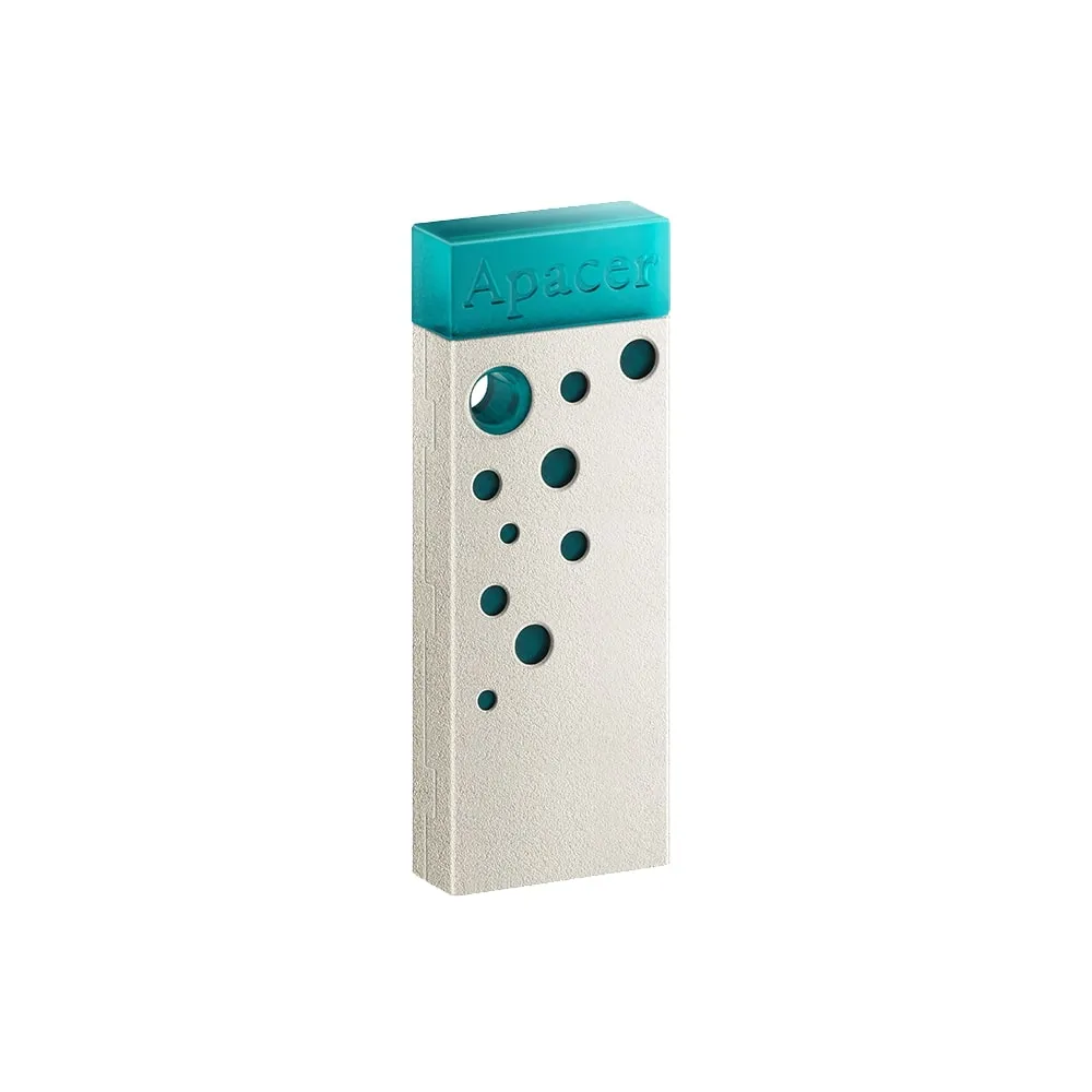 Флеш-накопичувач USB2.0 32GB Apacer AH11J Turquoise Green (AP32GAH11JG-1) - мініатюра 2