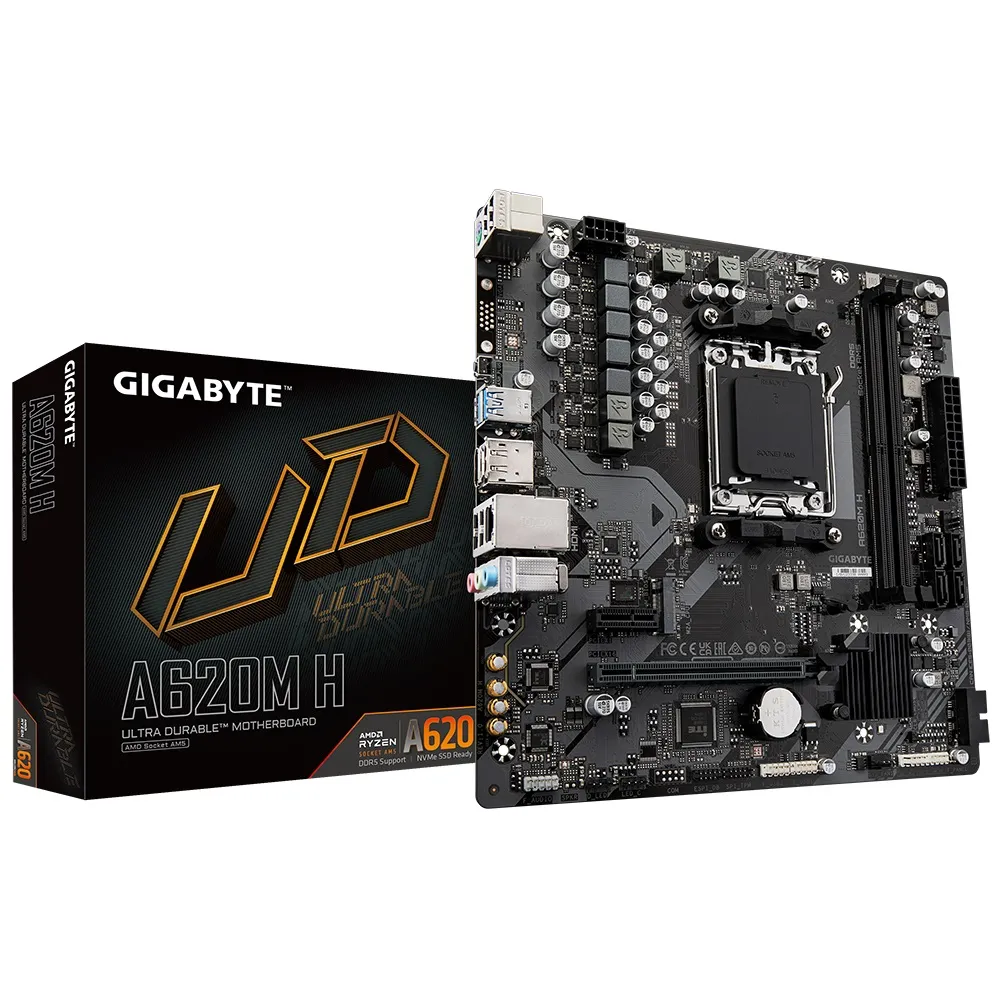 Материнська плата Gigabyte A620M H Socket AM5 - зображення 1