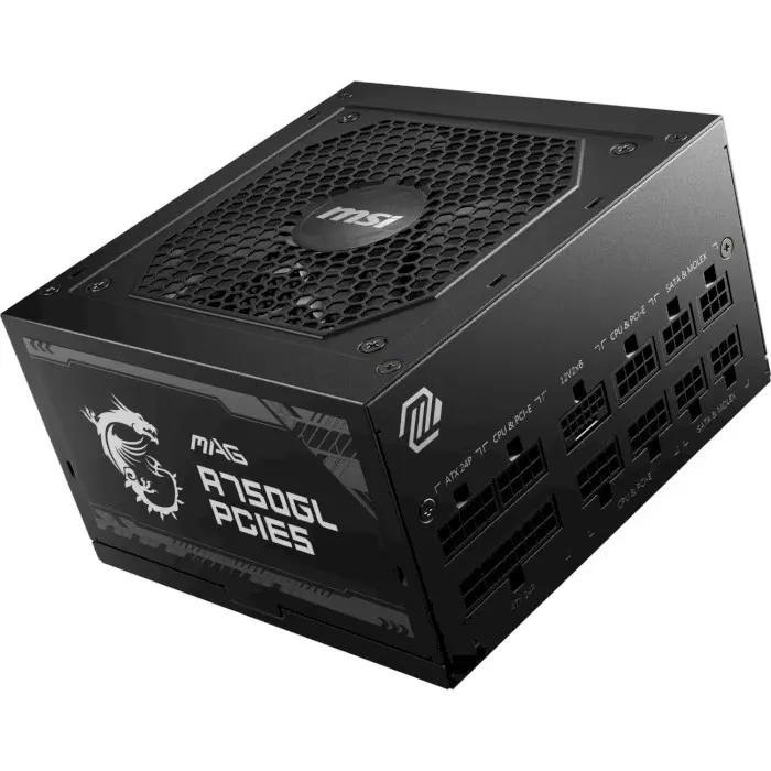 Блок живлення MSI MAG A750GL PCIE5 750W - мініатюра 11