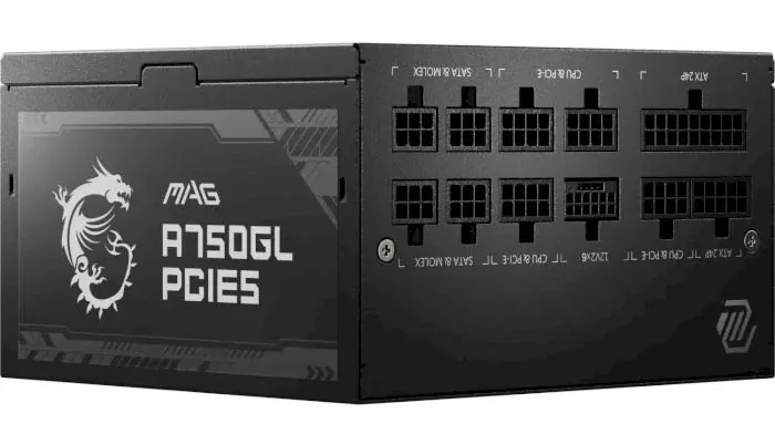 Блок живлення MSI MAG A750GL PCIE5 750W - мініатюра 5