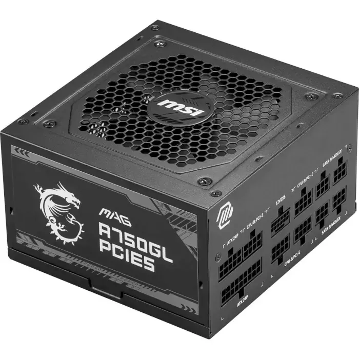 Блок живлення MSI MAG A750GL PCIE5 750W - мініатюра 8