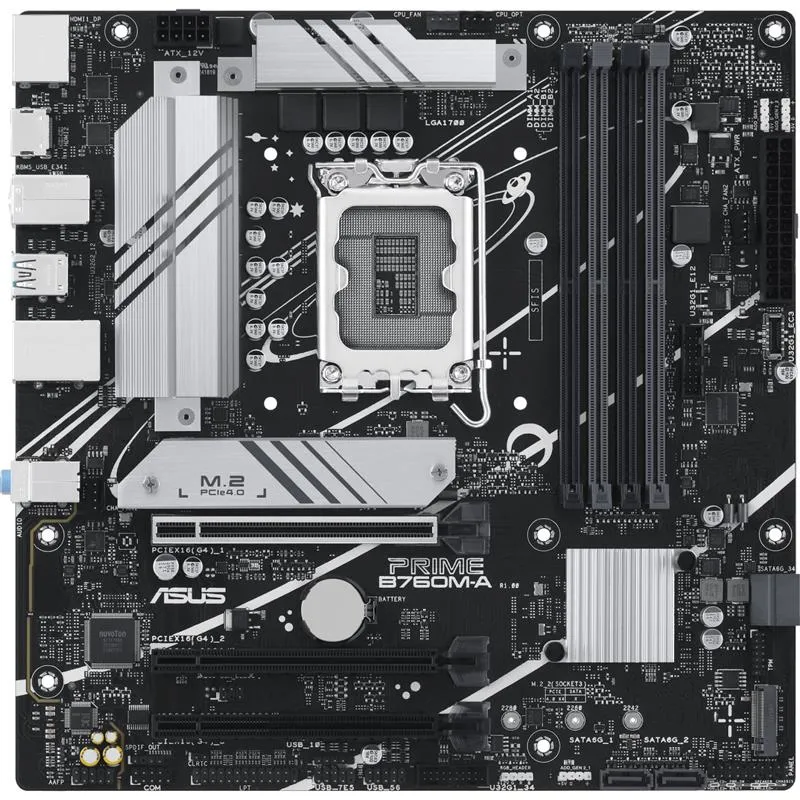 Материнська плата Asus Prime B760M-A-CSM Socket 1700 - зображення 1