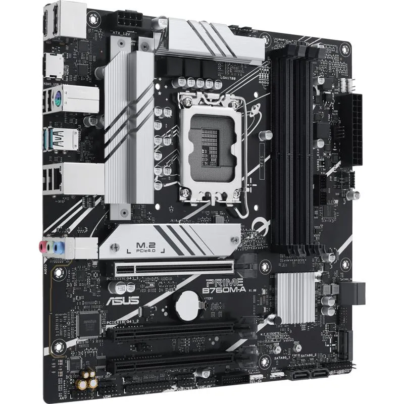 Материнська плата Asus Prime B760M-A-CSM Socket 1700 - мініатюра 2