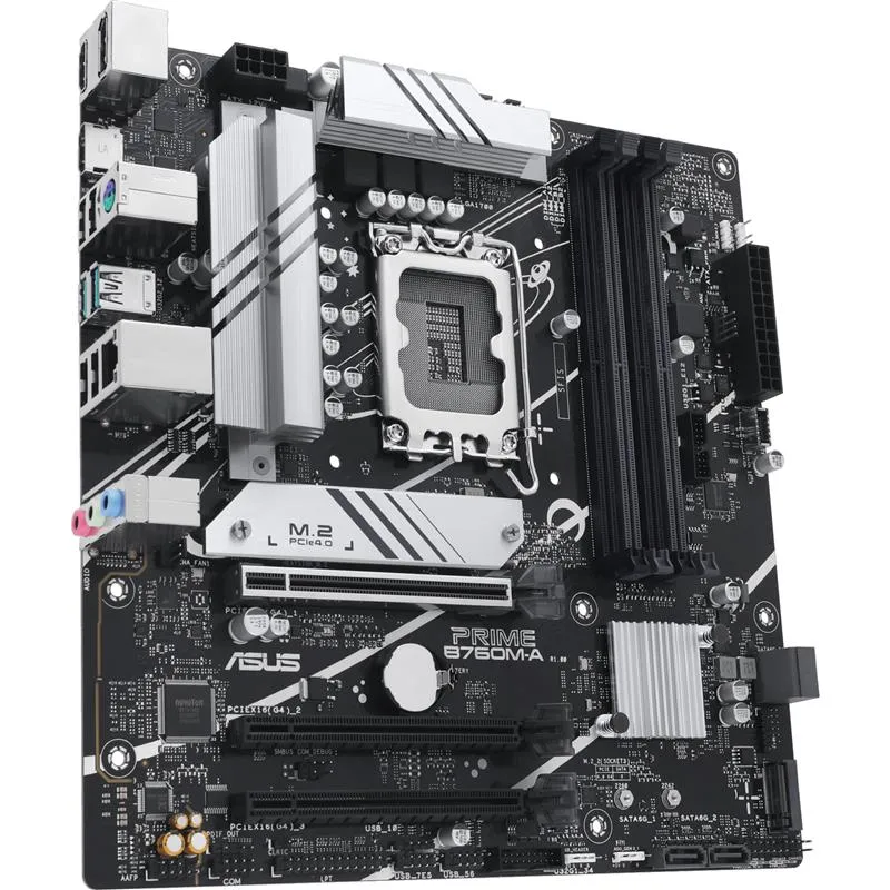 Материнська плата Asus Prime B760M-A-CSM Socket 1700 - мініатюра 3