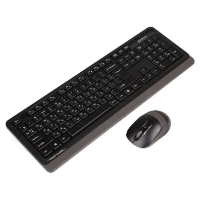 Комплект (клавіатура, миша) бездротовий A4Tech FG1010 Black/Grey - мініатюра 2