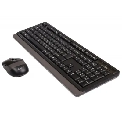 Комплект (клавіатура, миша) бездротовий A4Tech FG1010 Black/Grey - мініатюра 3