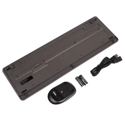 Комплект (клавіатура, миша) бездротовий A4Tech FG1010 Black/Grey - мініатюра 4