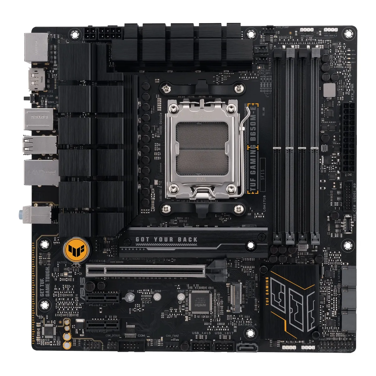 Материнська плата Asus TUF Gaming B650M-E Socket AM5 - мініатюра 2