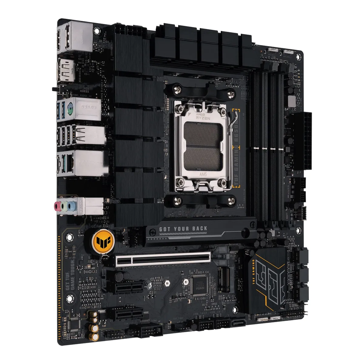 Материнська плата Asus TUF Gaming B650M-E Socket AM5 - мініатюра 3