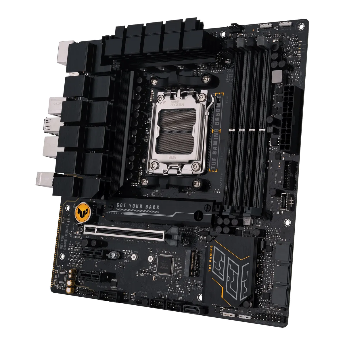 Материнська плата Asus TUF Gaming B650M-E Socket AM5 - мініатюра 4