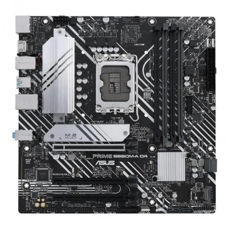 Материнська плата Asus Prime B660M-A D4-CSM Socket 1700 - мініатюра 2